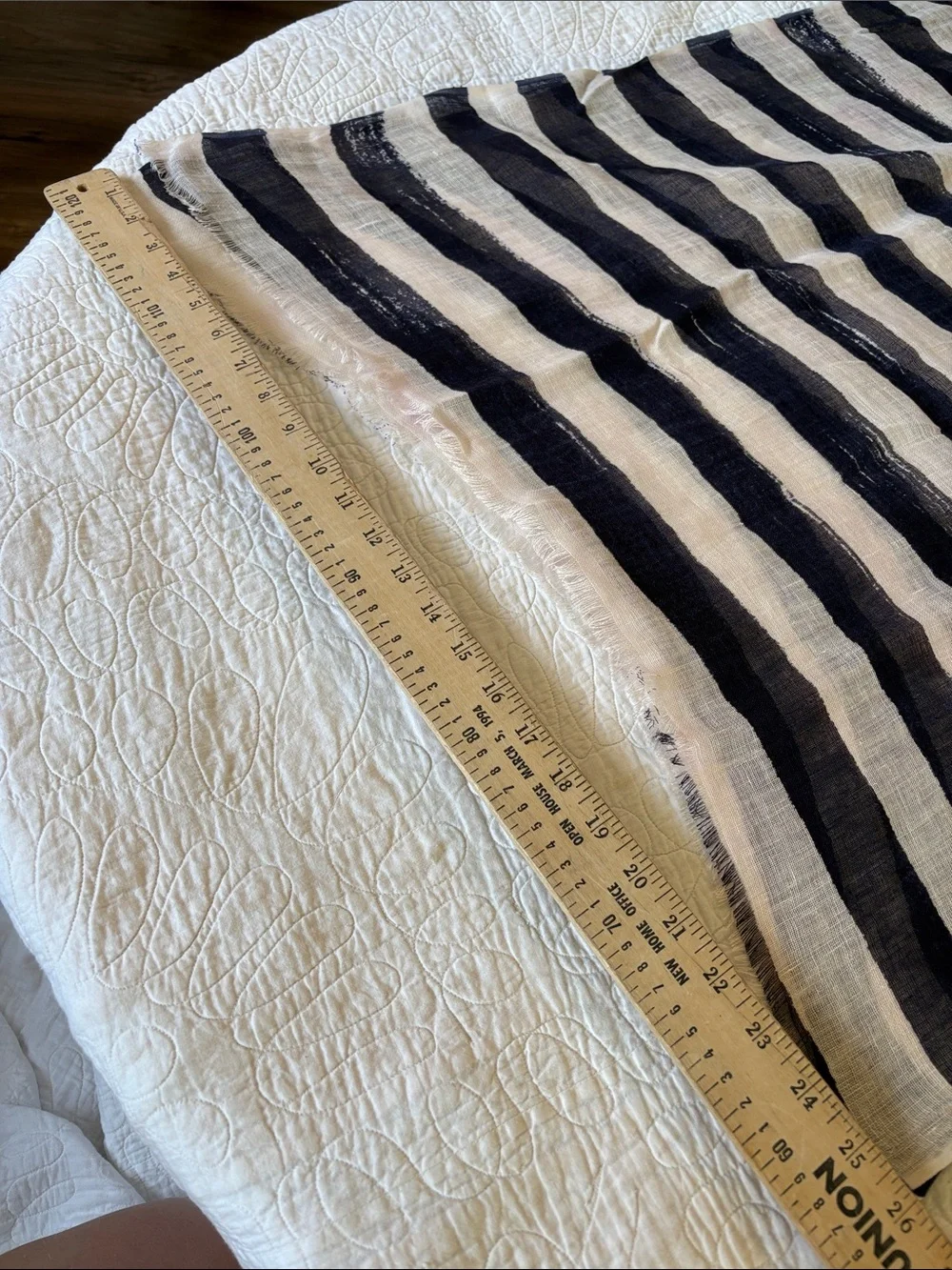 See Design linen fringe